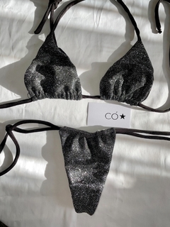 bikini negra lurex (85-90-95) - comprar online