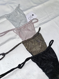 bikini negra brillos (85-90) en internet