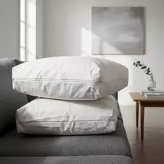 FUNDA DE ALMOHADON 50x50x10 ECOCUERO - Run Forest Mayorista