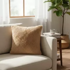 FUNDA DE ALMOHADON CORDERITO 40X40 - tienda online