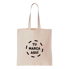 100u BOLSA LIENZO 40x50 PERSONALIZADO (1 COLOR)