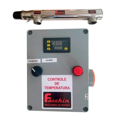 Aquecedor de Piscina Facchin - Automatizado até 70 Mil Litros, acionado pelo celular - Facchin Aquecedores de Piscina Ltda 