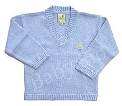 Pulover Baby Fio Sky