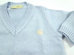 Pulover Baby Fio Sky - Baby Fio Tricot Infantil