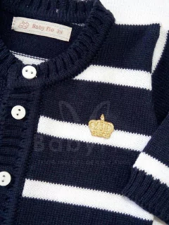 Macacão Pequeno Príncipe Marinho/Branco - loja online