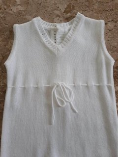 Jardineira Baby Sport Branco