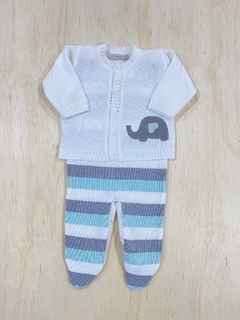 Conjunto Listras Elefantinho - comprar online