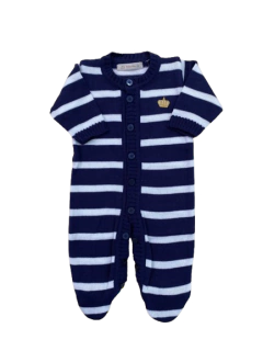 Macacão Pequeno Príncipe Marinho/Branco - comprar online