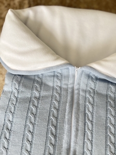 Saquinho tranças Sky - Baby Fio Tricot Infantil