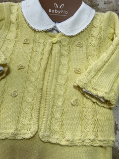 Conjunto Theodora - Baby Fio Tricot Infantil