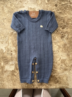 Maternal canelado Baby Fio. Azul - comprar online