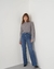 Calça wide leg escura - comprar online