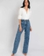 Imagem do Calça wide leg barra a fio com cinto