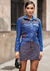 Saia curta tweed - comprar online