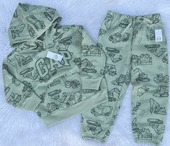 Conjunto GAP carros verde