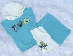 Conjunto moletinho monstros S/A primark