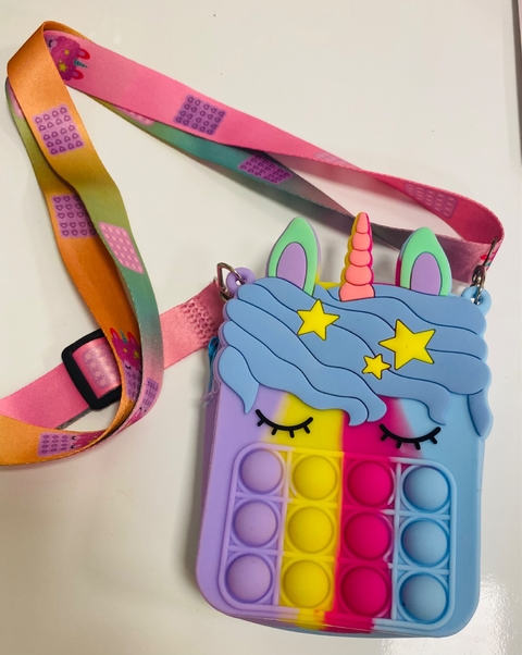 bolsa crossbody pop it