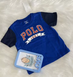 Camiseta azul estampa Polo Ralph Lauren