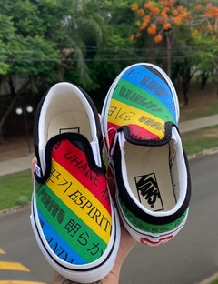 Tênis Vans slip-on Kids Spirit Classic - loja online