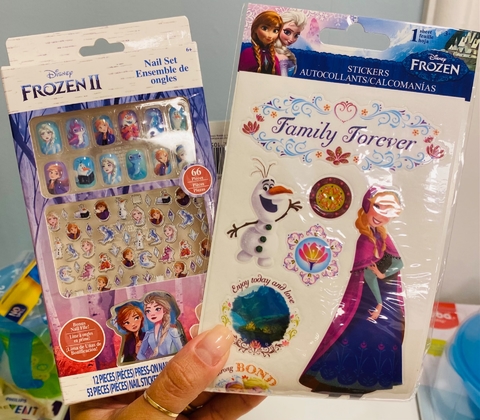 kit unhas frozen