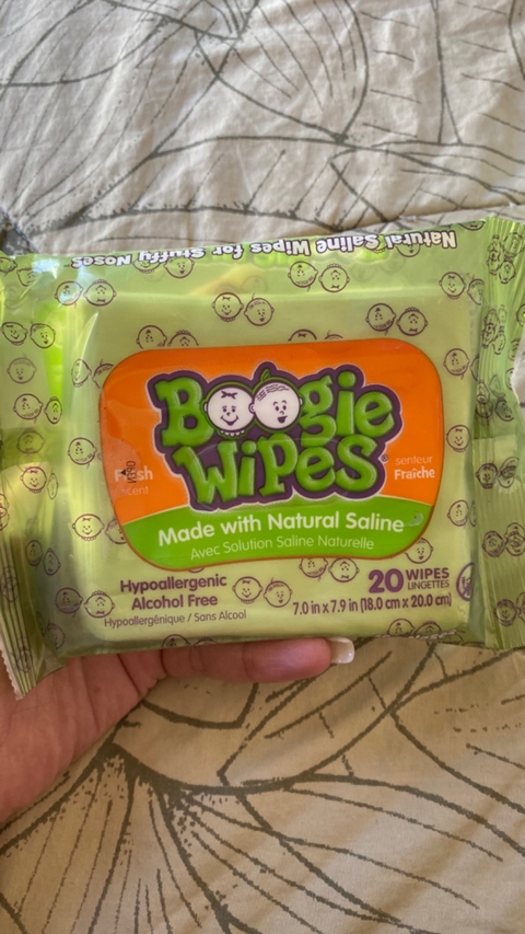 Lenço umedecido boggie wipes (20unid)