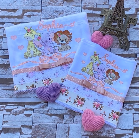 kits fralda de boca e passeio