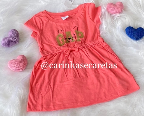 Vestido Gap logo Cat