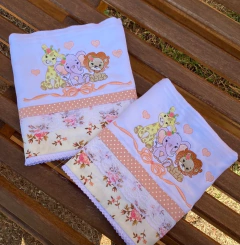 kit 2 Fraldas de boca bordada mabber - comprar online