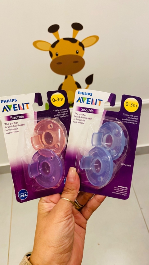 kit 2 chupetas avent