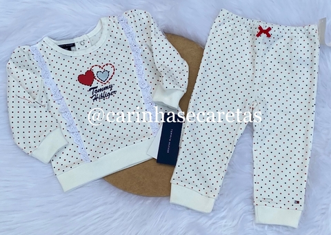 conjunto TH OFF bolinhas