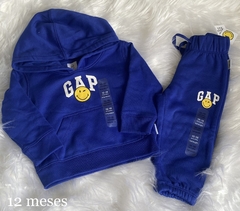 Conjunto Gap azul smile