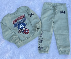 Conjunto capitão América GAP