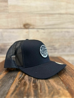 CAPS ICON TRUCKER RIP CURL (NEGRO)
