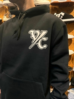 BUZO CANGURO VIRGEN VOMER (NEGRO) - SUBLIME SHOP