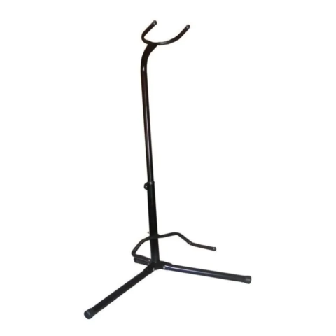 Pie soporte para guitarra y bajo metálico con cuello Chromos SG-06 - comprar online