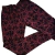 Calza con detalles estampados de gamuza en negro, talle S (ks020814) - comprar online