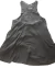 Vestido de encaje y fibrana, negro, talle unico (c071119) - comprar online