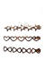 Pack x 3 hebillas metalicas doradas (mp040220)