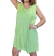 Mono corto de lino, verde manzana, talle L/XL (st100121)