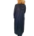 Vestido largo de lanilla con capucha oversize, negro, talle unico (v030321) - comprar online