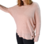 Sweater de lanilla con botones, rosa pastel, talle unico (st050319) en internet