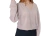 Sweater liviano, escote en V, beige, talle unico (l050821) - comprar online