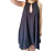 Vestido de encaje y fibrana, negro, talle unico (c071119) - comprar online