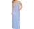 Vestido largo de morley, gris melange, talle unico (v131119) - Namaste Argentina
