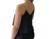 Top de raso con breteles de strass, negro, talle unico (v101119) en internet