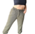 Pantalon slouchy de gabardina, verde musgo, talle 44 (e021021) - tienda online