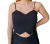 Top elastizado con picos, negro, talle único (r040619) - comprar online