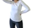 Camiseta termica, blanca, talle M (lc020522)