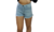 Short de jean elastizado, celeste, talle 42 (0622) - comprar online