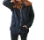 Campera de corderito, negra, talle unico (mj090522) en internet